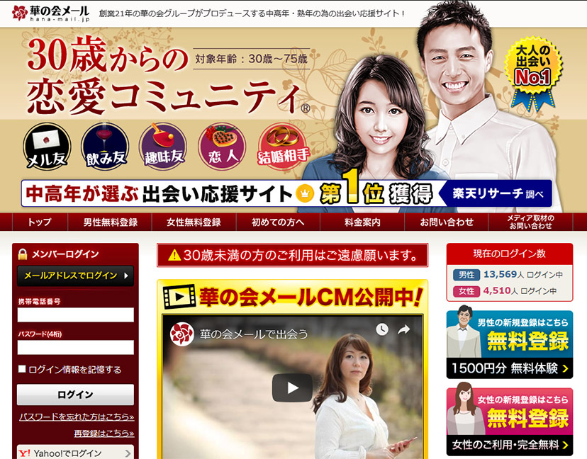 華の会メールの番組解説